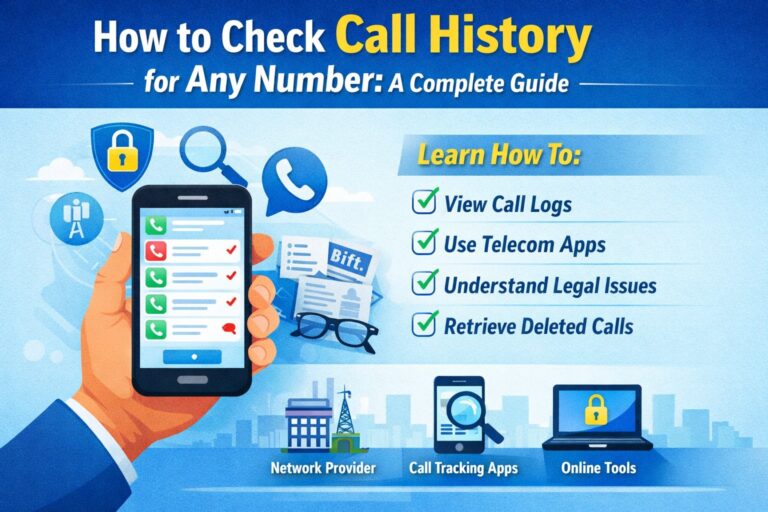 call history of any number