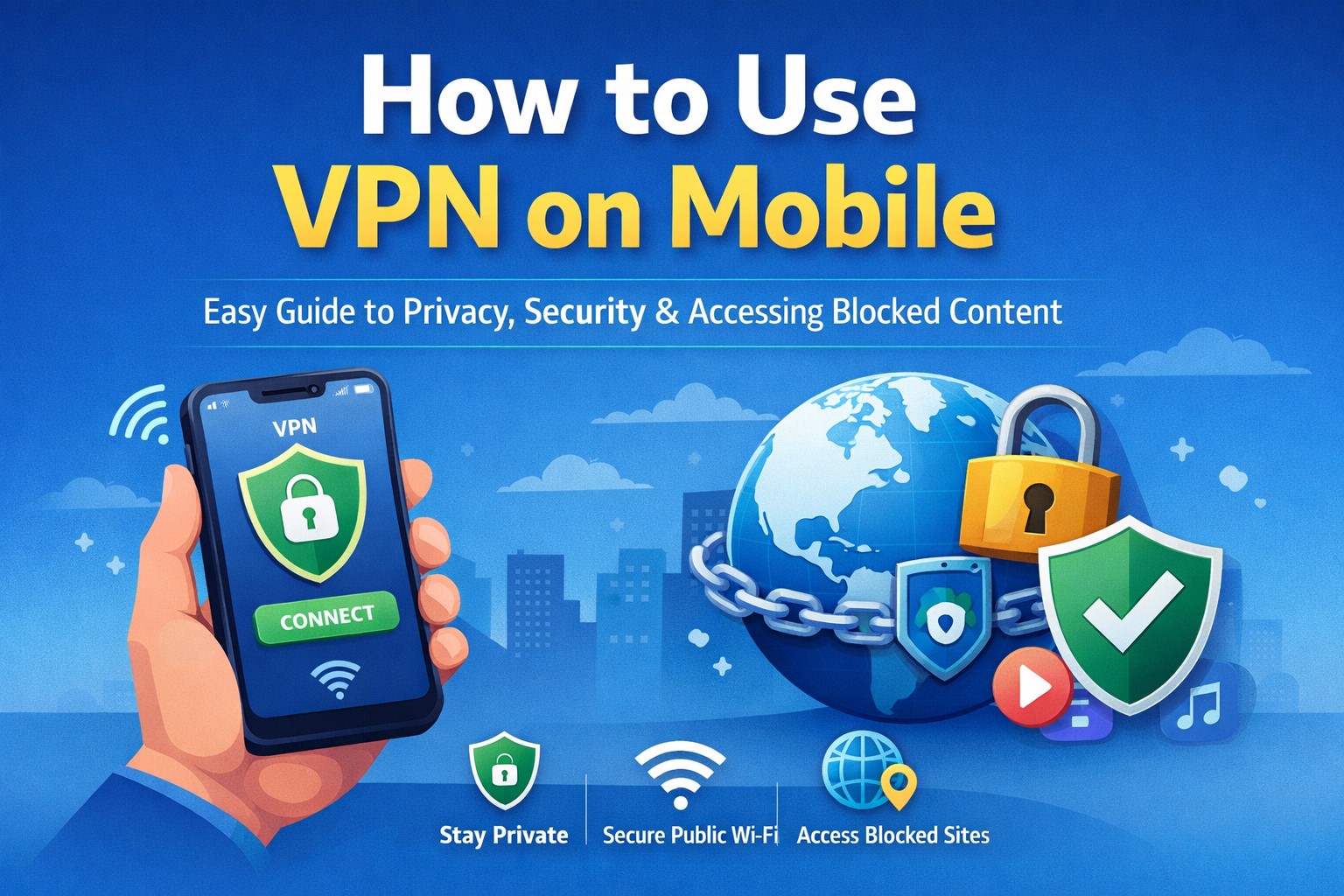 How to use VPN on mobile