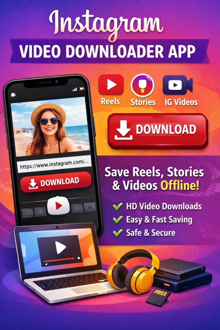 Instagram video downloader app