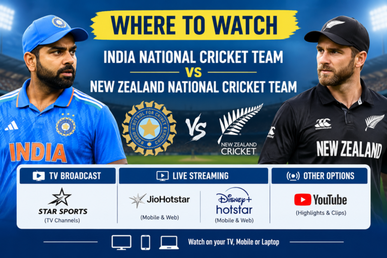 where to watch india national cricket team vs new zealand national cricket team